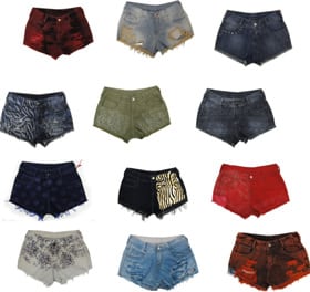 50 lavagens para o mesmo shorts