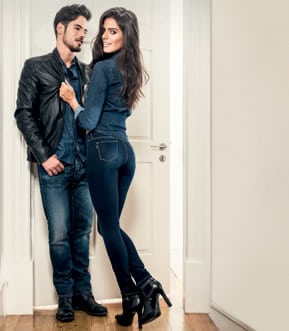 Jeans tamanho único para mulheres