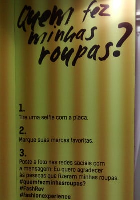 Combate ao trabalho escravo na moda é tema de exposição