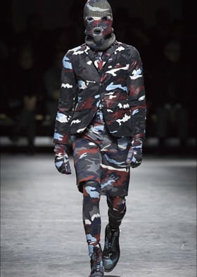 Estampas: inverno camuflado.