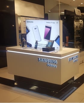 Samsung renova formato de venda na C&A