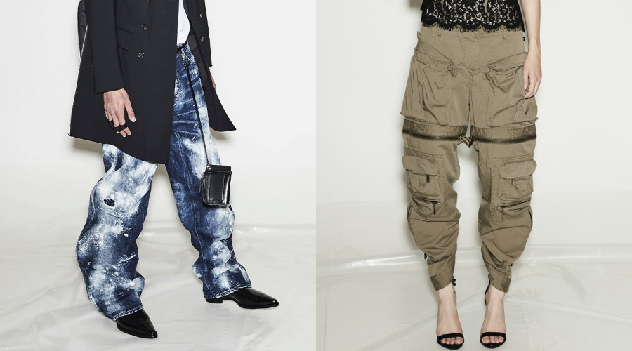 Jeans da pandemia nas fashion weeks