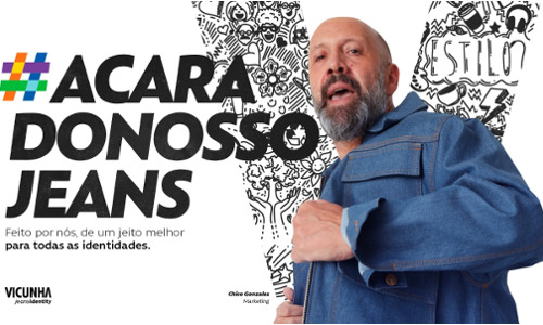 #ACaraDoNossoJeans: funcionários na nova campanha da Vicunha