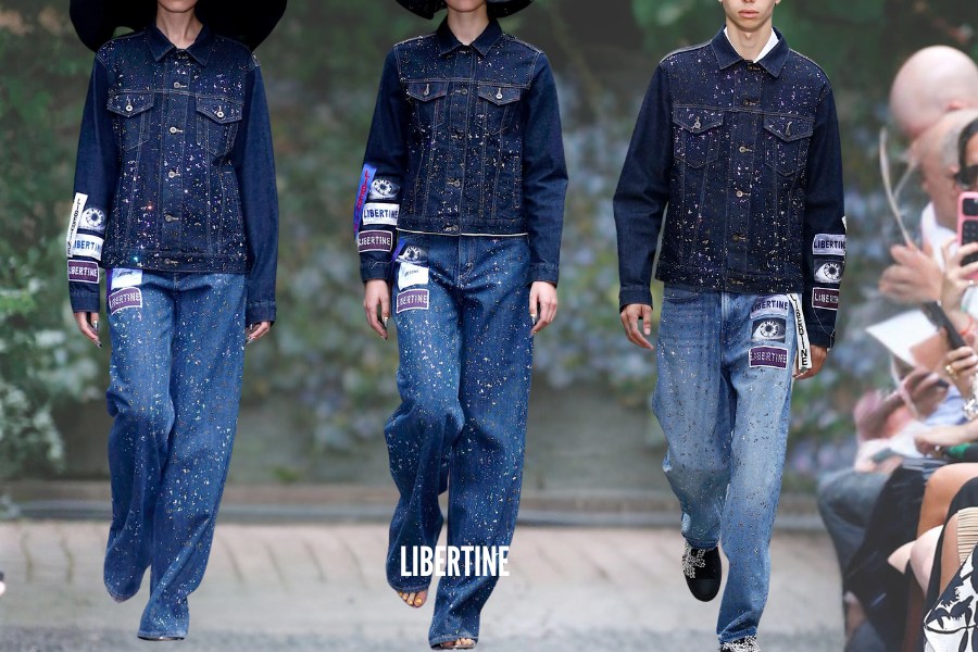 O jeans de Libertine para S/S 2025