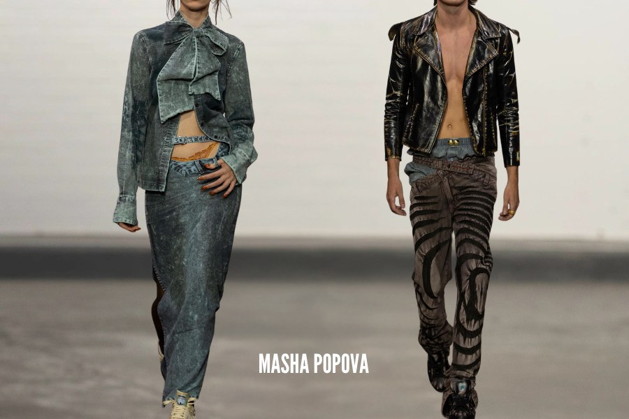 O jeans de Masha Popova para S/S 2025