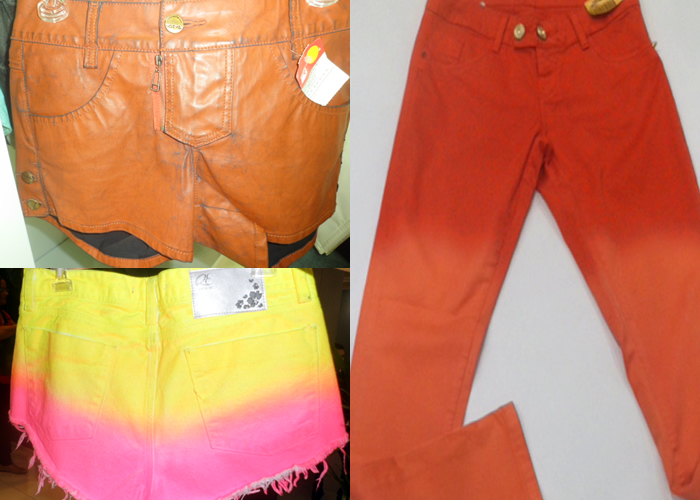 Shorts Caramelo da Razon Jeans; Shorts em tye-dye da Questão de Estilo; Calça da Sawary 